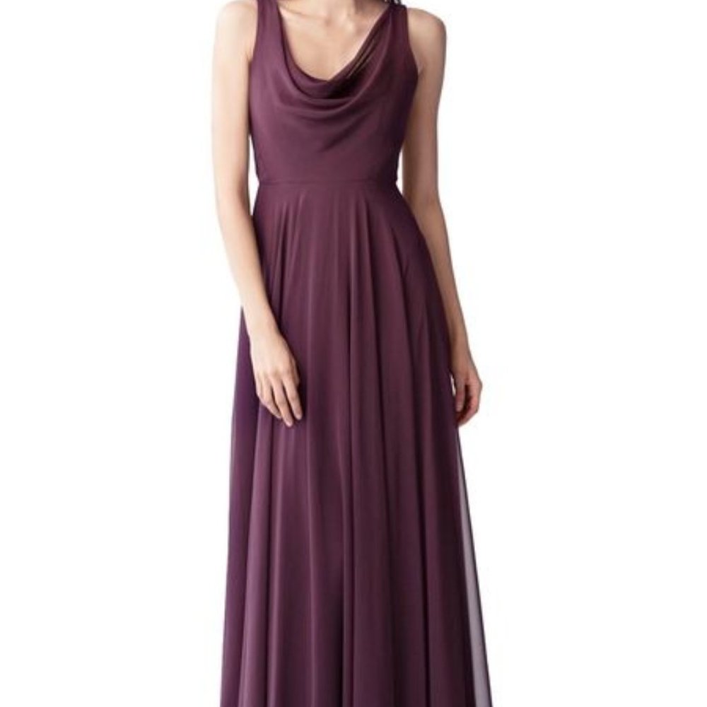 Jenny Yoo Liana in Black Currant